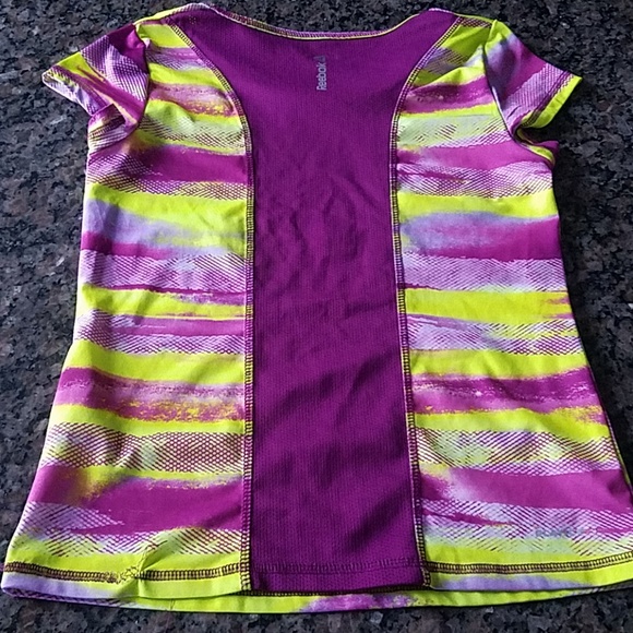 Girls Reebok workout shirt size large - Picture 2 of 4